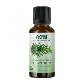 Now Organic Essential Oils, Rosemary Oil organic 1 oz