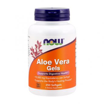 Now Foods Aloe Vera gels 10,000 mg 100 Softgels