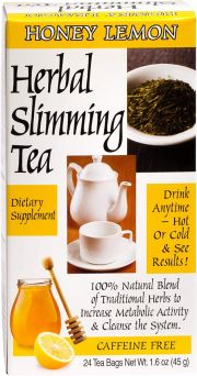 21st Century Herbal Slimming Tea Honey Lemon 24 Bags