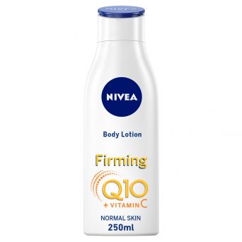 Nivea Q10+ Vitamin C Firming Body Lotion, Vitamin C, Normal Skin, 250ml