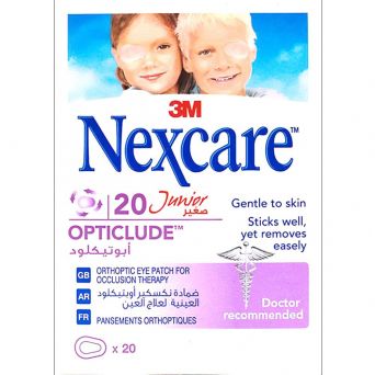 3M Nexcare Opticlude Junior Eye Patches 20's