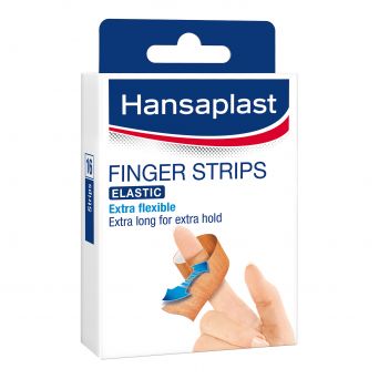 Hansaplast Elastic Finger Plasters, Extra Flexible & Extra Hold, 16 Strips