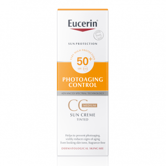 Eucerin Sun Cream Tinted CC Medium SPF50+ 50ml