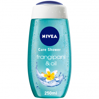 Nivea Frangipani & Oil Shower Gel, Caring Oil Pearls, Frangipani Scent, 250ml