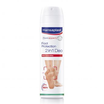 Hansaplast Foot Protection 2in1 Deo Antibacterial Spray, 150ml
