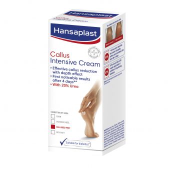 Hansaplast Callus Intensive Foot Cream, Callused and Dry Feet, 75ml