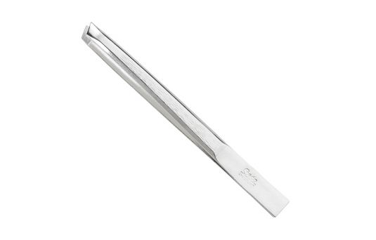 Credo Solingen Tweezers 3' Lopsided Nickel Plated Blister