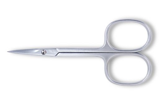 Credo Solingen Cuticle Scissor Bent 3' Matt Chromium
