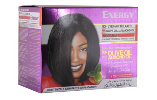 Energy No-Lye Hair Relaxer Kit - Regular