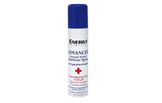 Energy Instant Hand Sanitizer Spray 75ml