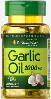 Puritan's Pride Garlic Oil 1000mg