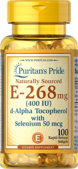 Puritan's Pride E - 400 + Selenium