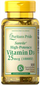 Puritan's Pride Vitamin D-1000 I.U.