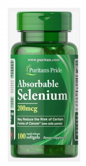 Puritan's Pride Absorb Selenium 200mcg