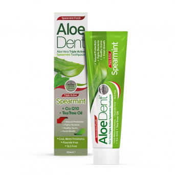 AloeDent Triple Action Spearmint Toothpaste