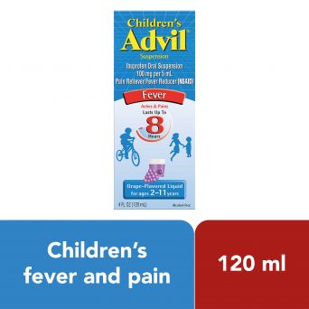 Children's Advil, 100mg/5ml Suspension 100ml