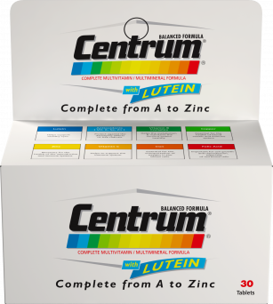 Centrum Silver Lutien Tablet, 30 Tablets