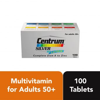 Centrum Silver Lutien, 100 Tablets