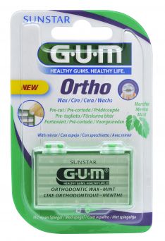 Gum Orthodontic Wax Pre-Cut with Mirror Mint Flavour