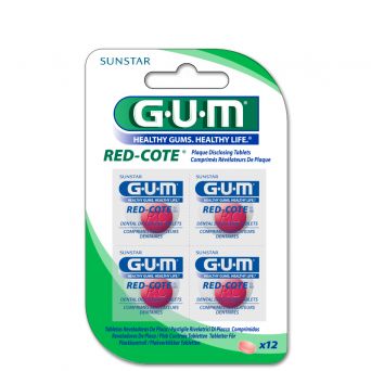 Gum Red-Cote Plaque Disclosing Tablets