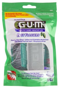 Gum Easy Flossers 30's
