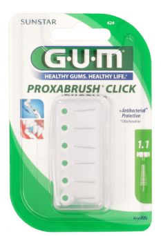 Gum Proxabrush Click 6 Refills 1.1