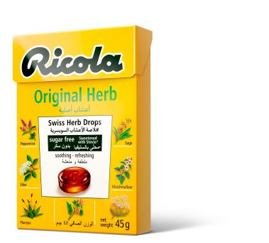 Ricola Original Herb Sugar Free Candy 45gr