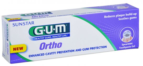 Gum Ortho Spearmint Toothpaste Gel 75ml