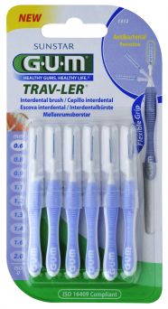 Gum Trav-Ler Interdental Brush 0.6mm