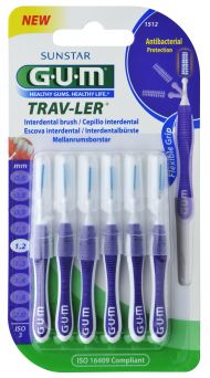 Gum Trav-Ler Interdental Brush 1.2mm
