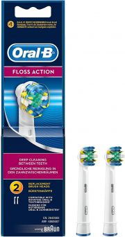 Oral-B EB25-2 Replacement Brush Head Floss Action