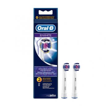 Oral-B EB18-2 3D White Replacement Brush Head