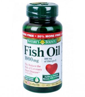 Nature's Bounty Natural Fish Oil Softgel