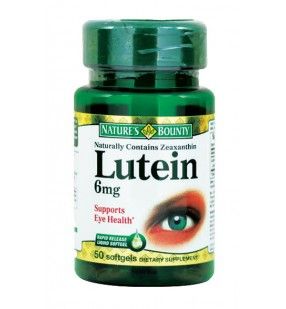 Nature's Bounty Lutein 6mg Softgel