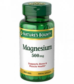 Nature's Bounty Magnesium Oxide 500mg Tablet