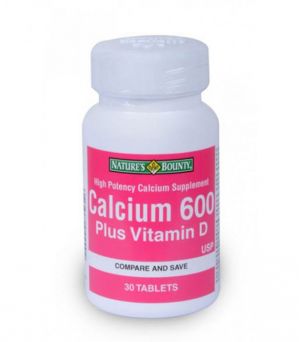 Nature's Bounty Calcium + Vitamin D Tablets 30's