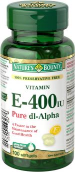 Nature's Bounty E 400 IU Softgel