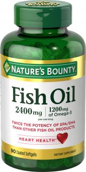 Nature's Bounty Fish Oil 2400mg Softgel