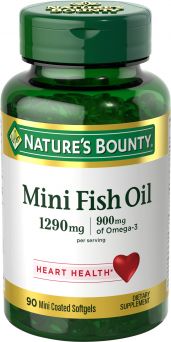 Nature's Bounty Mini Fish Oil 1290mg Softgel