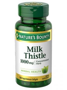 Nature's Bounty Milk Thistle 1000mg Softgel