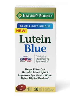 Nature's Bounty Lutein Blue Softgel