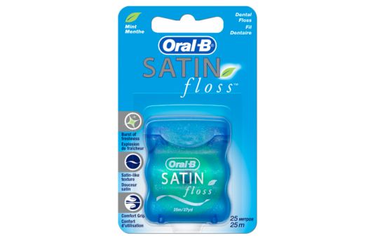 Oral-B Satin Floss Mint 25m