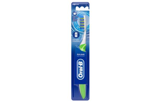 Oral B Pro-Expert Pulsar Toothbrush, Multi Color, Assorted, 35 Medium