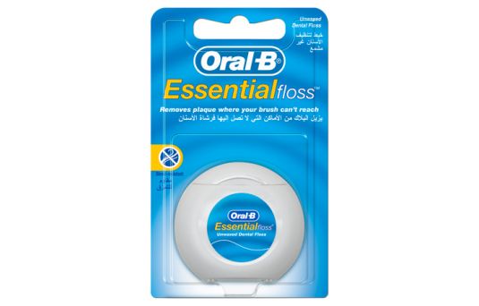 Oral-B Essential Unwaxed Dental Floss 50m