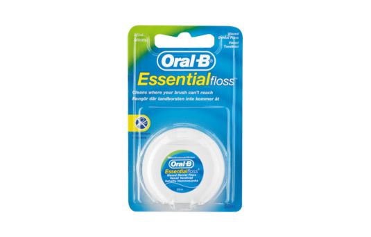 Oral-B Essential Waxed Dental Floss Mint 50m