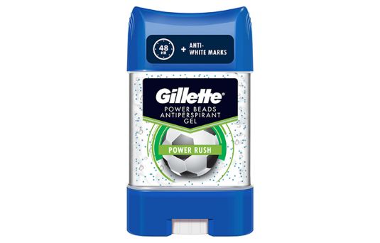 Gillette Powerbeads Power Rush Antiperspirant deodorant,  75ml