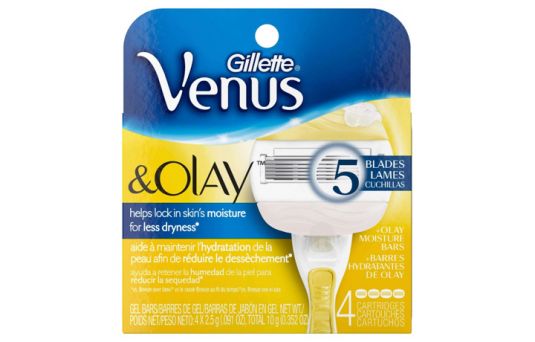 Gillette Venus & Olay Women's Razor Blade Refills, 4's