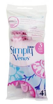 Gillette Simply3 Venus Women's Razor 4's