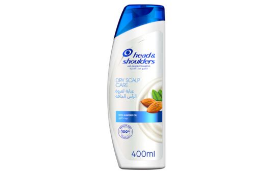 Head & Shoulders Dry Scalp Care Anti-Dandruff Shampoo with Almond Oil 400ml