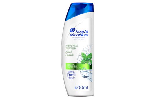 Head & Shoulders Menthol Refresh Anti-Dandruff Shampoo with Menthol 400ml